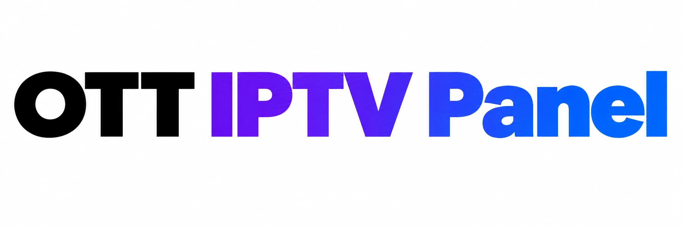 OTT IPTV Panel